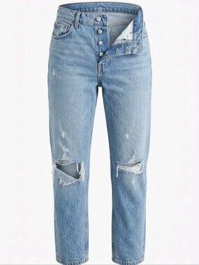 90's Pinch AGOLDE High-Rise Distressed Women's Jeans